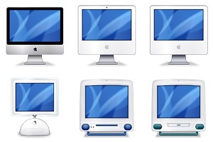 Iconset iMac evolution